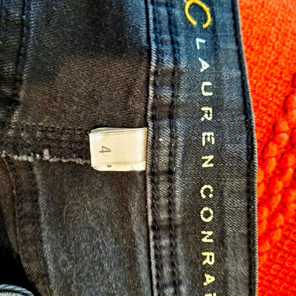 Lauren Conrad black Jean size 4